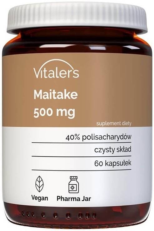 Maitake, 500 mg, 60 capsule, Vitaler's