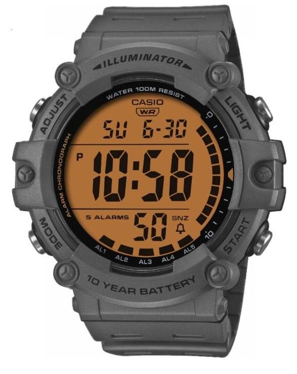 Ceas bărbătesc Casio – AE-1500WHC-8AVEF, gri, 10 ATM