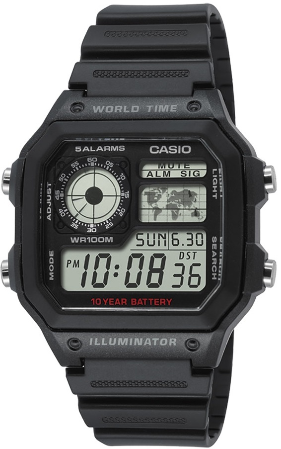 Ceas de bărbați Casio Collection - AE-1200WH-1AVEF