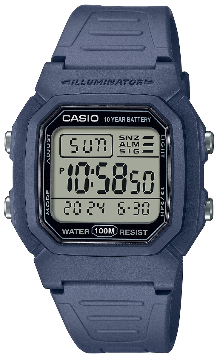 Ceas de bărbați Casio Collection - W-800H-2AVES
