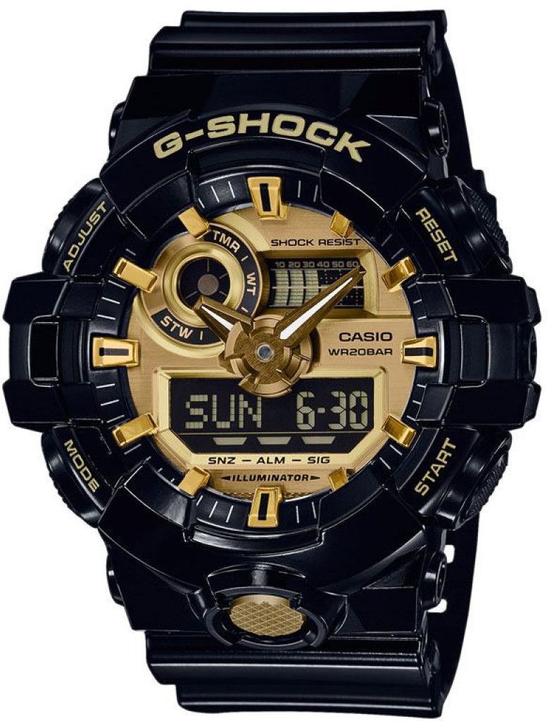 Ceas de bărbați Casio G-Shock - GA-710GB-1AER