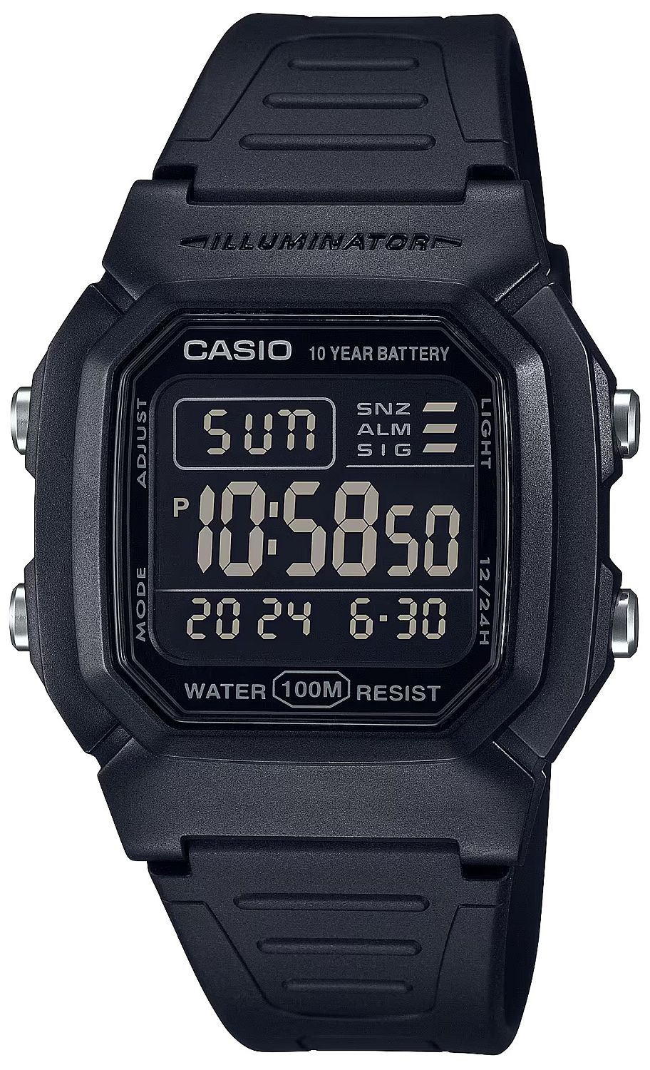 Ceas de bărbați Casio Collection - W-800H-1BVES