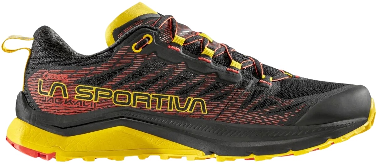 Încălțăminte pentru bărbați La Sportiva - Jackal II GTX, mărimea 44.5, negri/galbeni