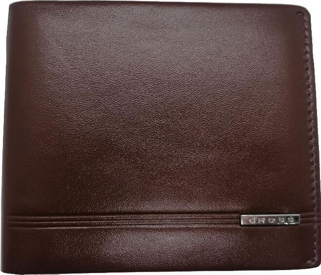Portofel pentru bărbați Cross Classic Century - Cu husă de monede și buzunar exterior, maro