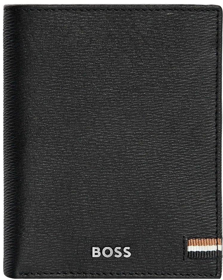 Portofel pentru bărbați Hugo Boss Iconic - Vertical, negru