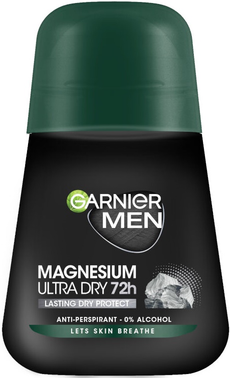 Garnier Men Roll-on antiperspirant  Magnesium Ultra Dry 72H, 50 ml