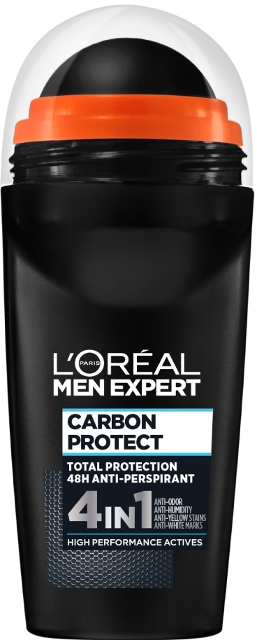 L'Oréal Men Expert Roll-on antiperspirant Carbon Protect, 50 ml