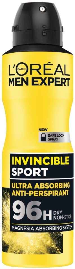 L'Oréal Men Expert Spray deodorant Invincible Sport, 150 ml