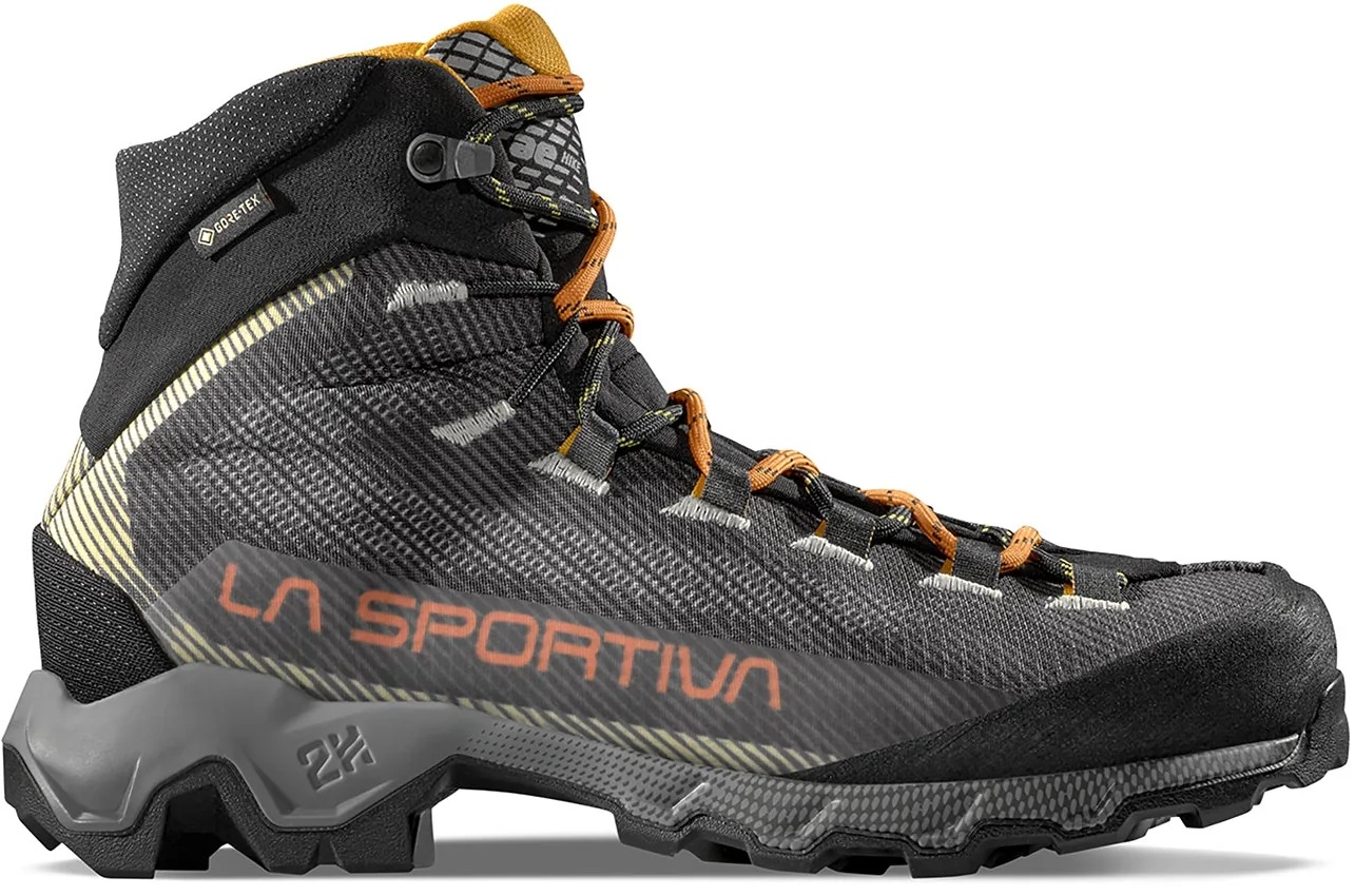 Încălțăminte turistică bărbați La Sportiva - Aequilibrium Hike GTX, mărimea 42, gri/portocaliu