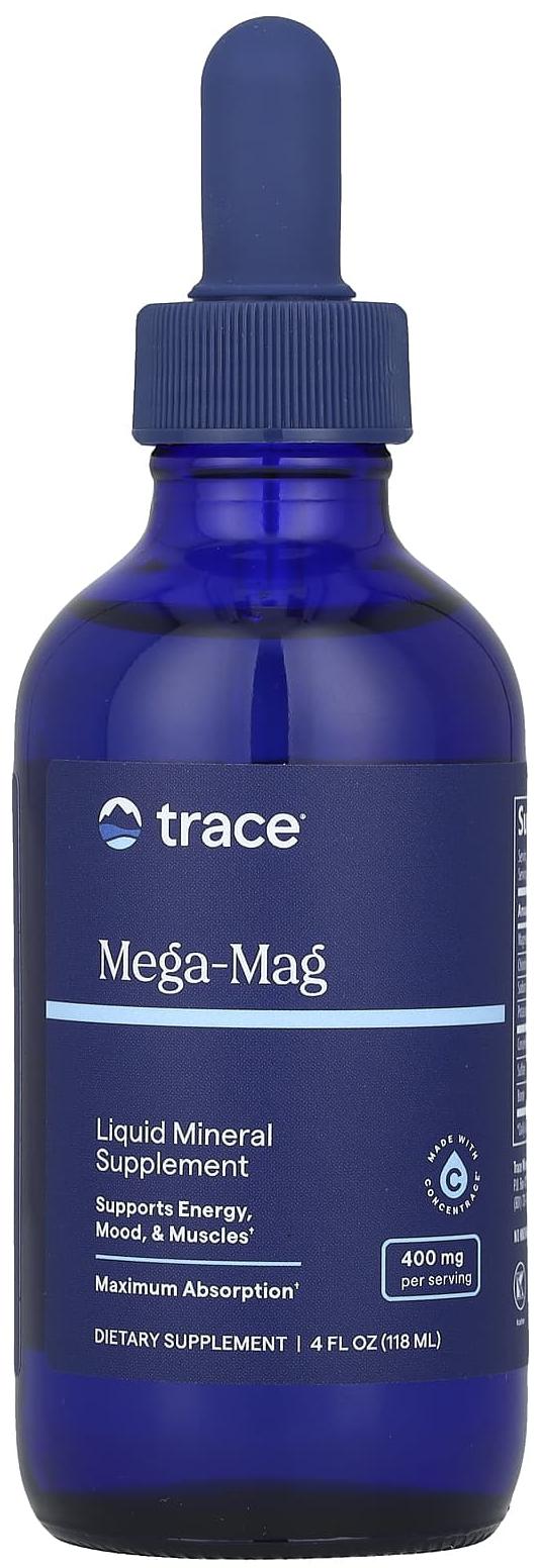 Mega-Mag, 400 mg, 118 ml, Trace Minerals
