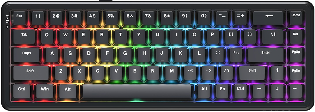 Tastatură mecanică  AJAZZ – AK680 MAX, Magnetic, RGB, negru