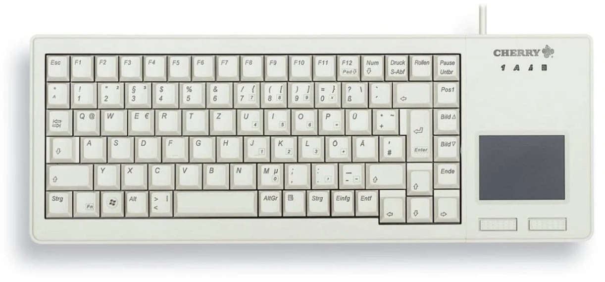 Tastatură mecanică Cherry - XS G84-5500, Cherry ML, gri deschis