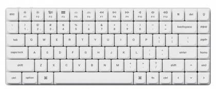 Tastatură mecanică Keychron – K3 Pro, switch Brown, alb