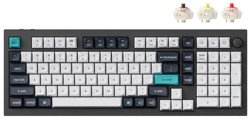 Tastatură mecanică Keychron - Q5 Max, wireless, Gateron Jupiter…