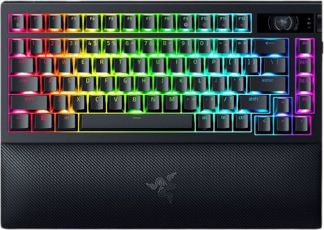 Tastatură mecanică  Razer - BlackWidow V4 Pro, wireless , ISO, Razer Mechanical, RGB, negru