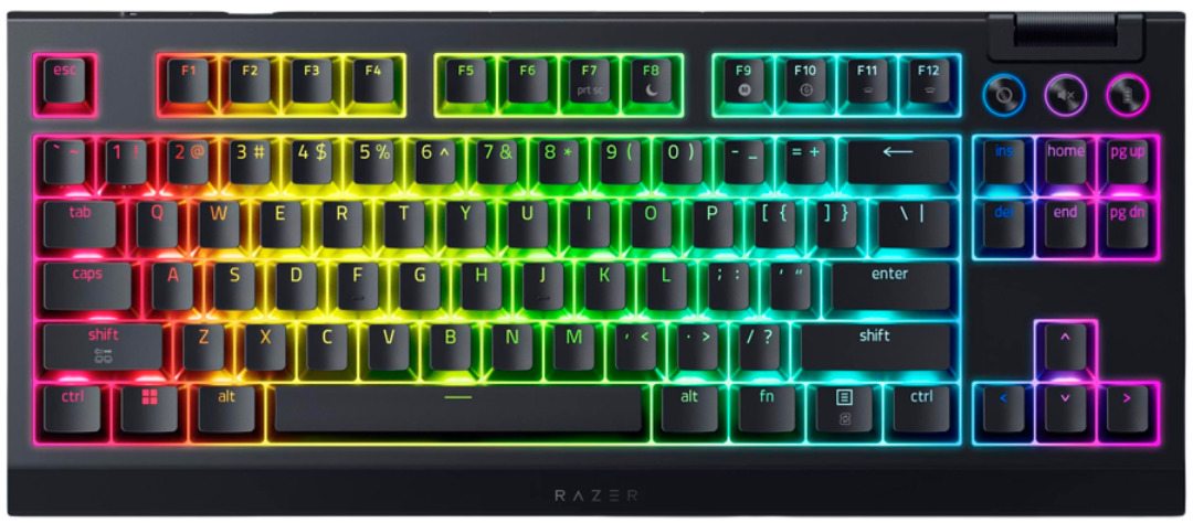 Tastatura Razer Blackwidow V4 TKL HyperS Tastatura Razer Blackwidow V4 TKL HyperS - imagine 2