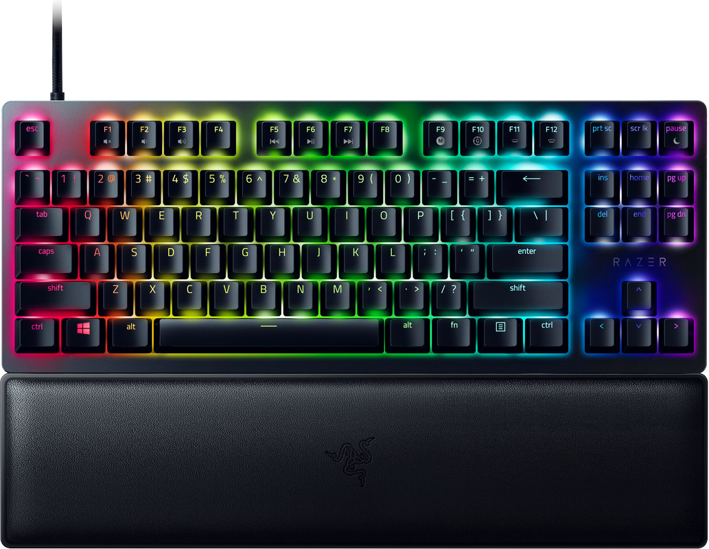 Razer Huntsman V2 TKL (Purple Sw) Razer Huntsman V2 TKL (Purple Sw) - imagine 2