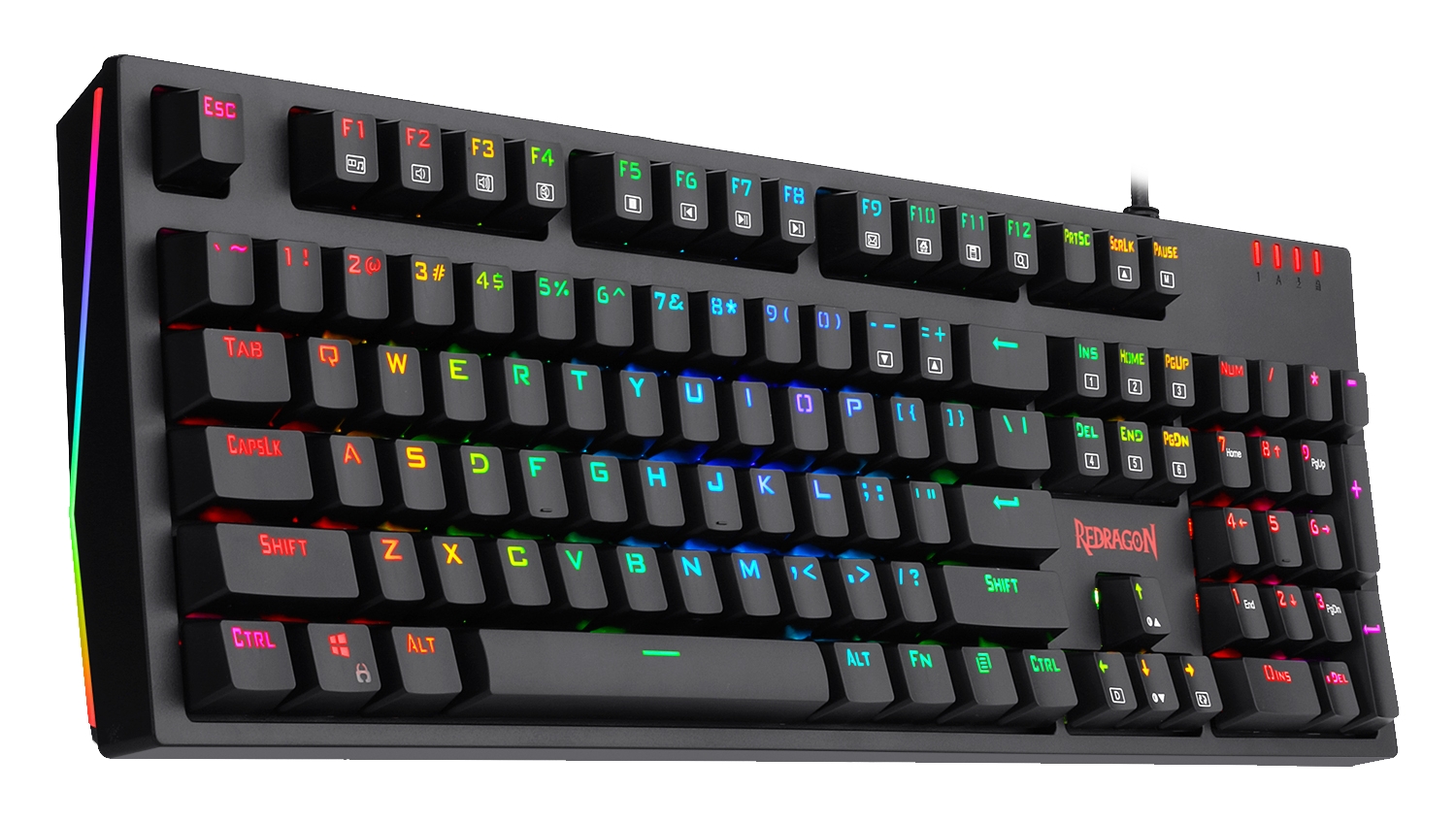 Tastaturu0103 mecanicu0103 Redragon - Amsa Pro, Blue Switches, neagru0103