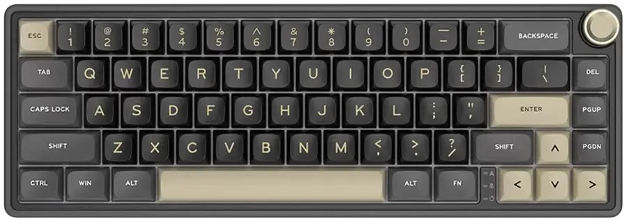 Tastatură mecanică Royal Kludge – R65, Chartreuse, RGB, Phantom