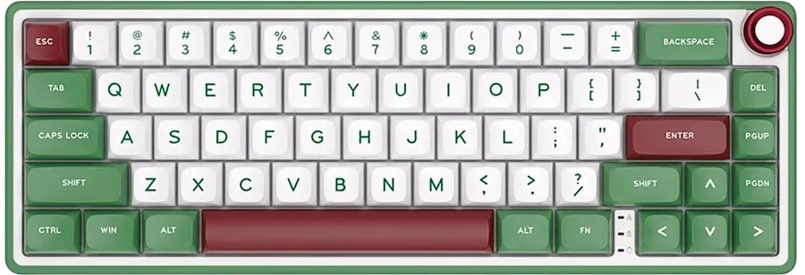 Tastatură mecanică Royal Kludge – R65, Chartreuse, RGB, verde