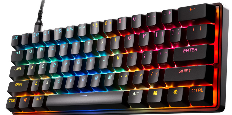 Tastatură mecanică SteelSeries - Apex Pro Mini Gen 3, OmniPoint, RGB, negru