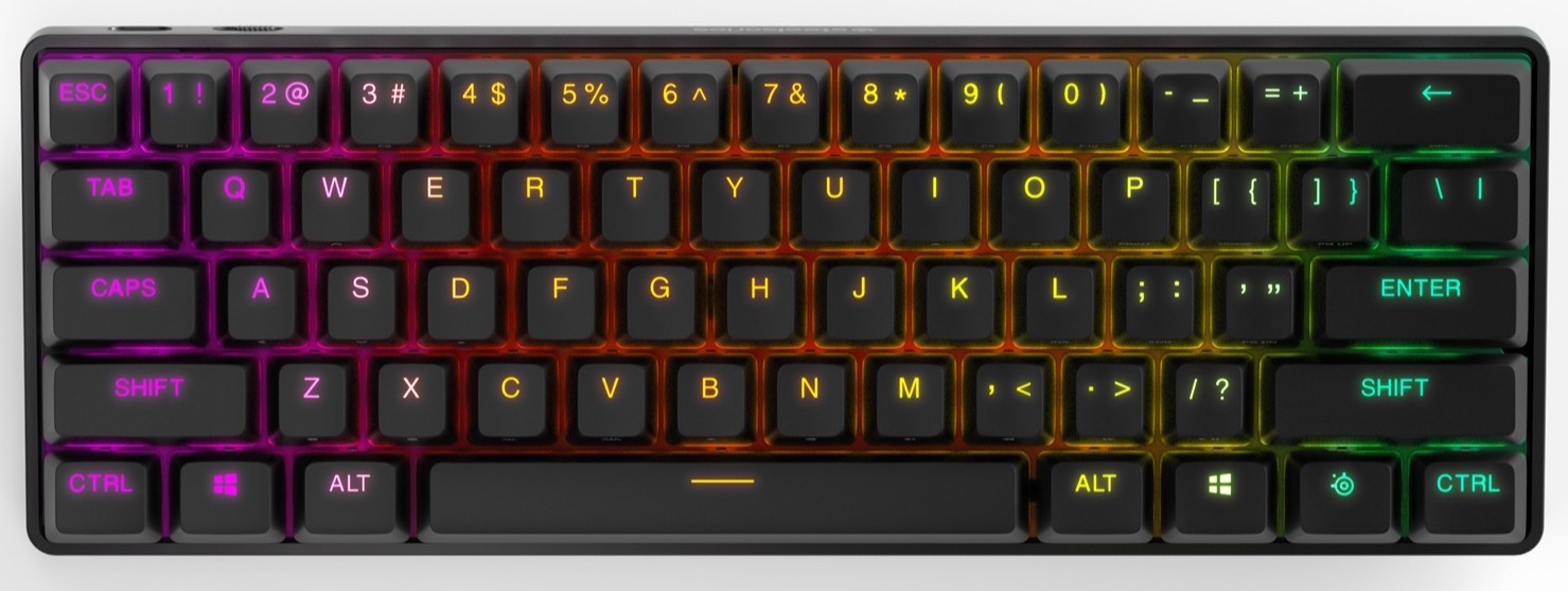 Tastatură mecanică SteelSeries - Apex Pro Mini WL US, RGB, negru