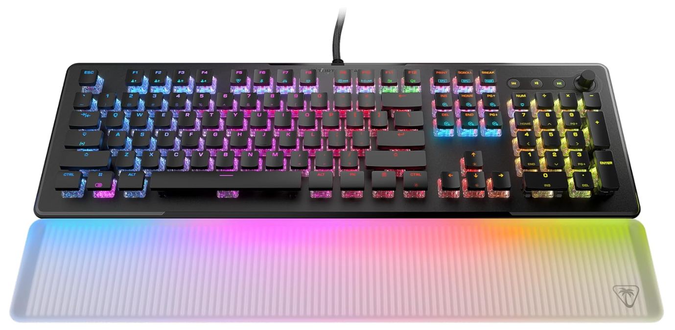 Tastatură mecanică  Turtle Beach - Vulcan II Max, Titan II Optical, RGB, negru