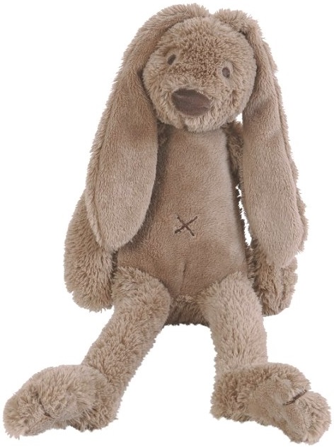 Jucarie moale Happy Horse - Iepurasul Richie, maro, 28 cm