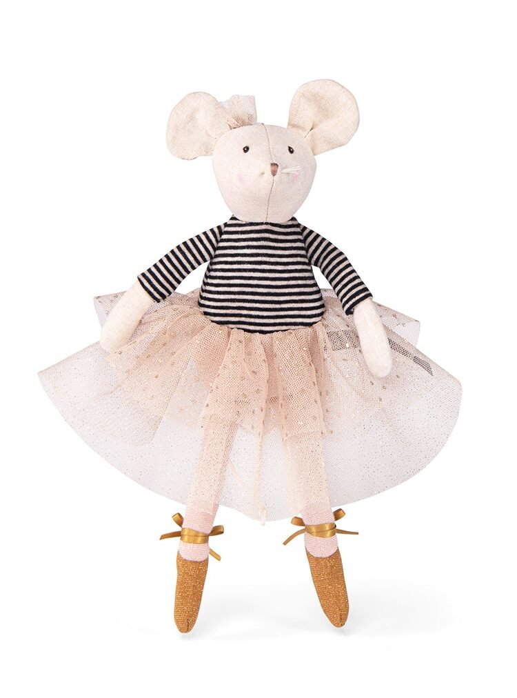 Jucărie moale Moulin Roty - Șoricelul Suzi, 31 cm