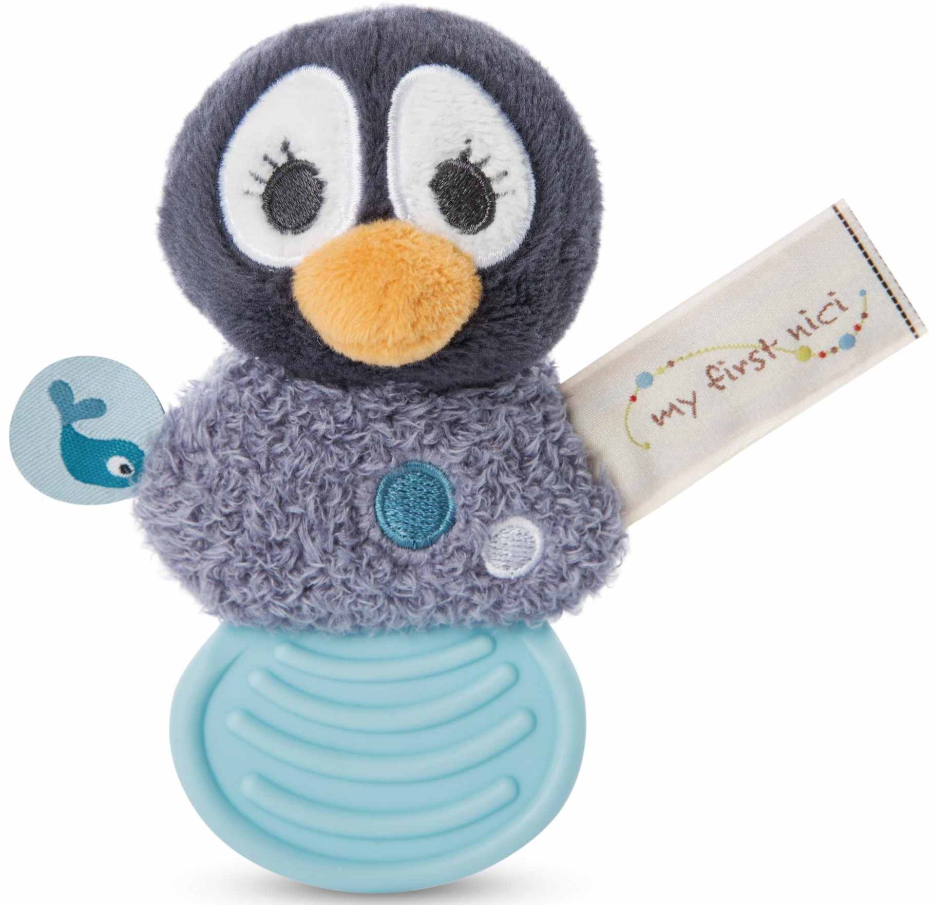 Inel gingival NICI - Pinguinul Wachili, 11 cm