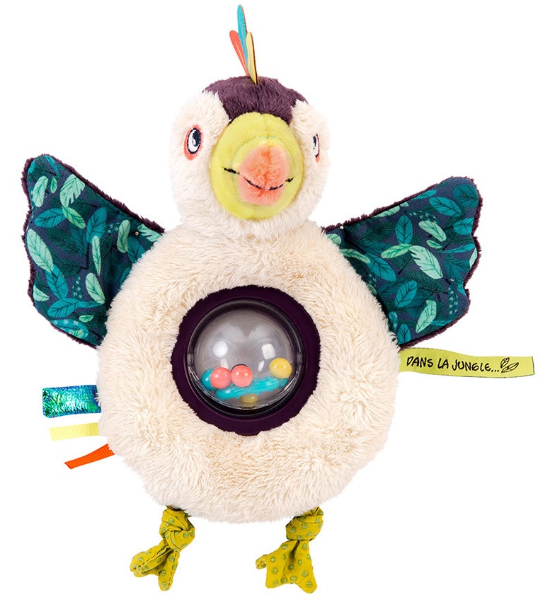 Jucărie moale cu zornăitoare Moulin Roty - Paco