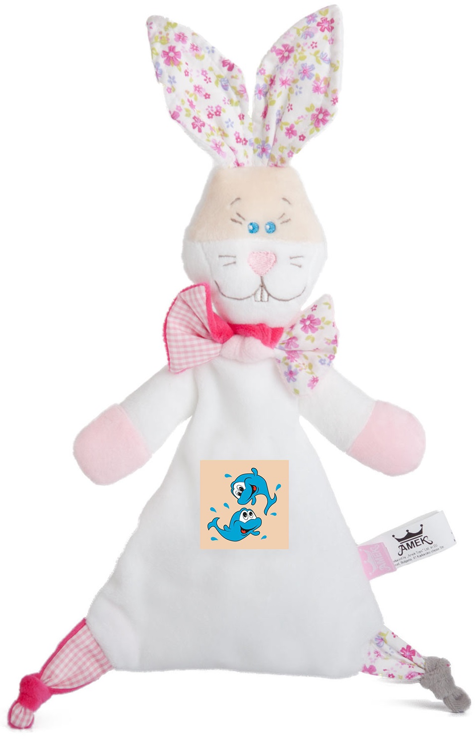 Jucarie moale Amek Toys - Iepuras, zodia Pesti, pentru fetite