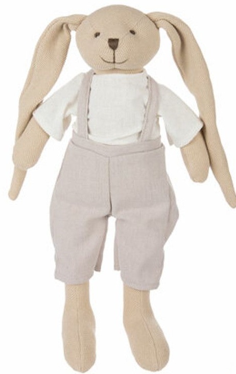 Jucarie moale de imbratisat Canpol - Bunny, baiat
