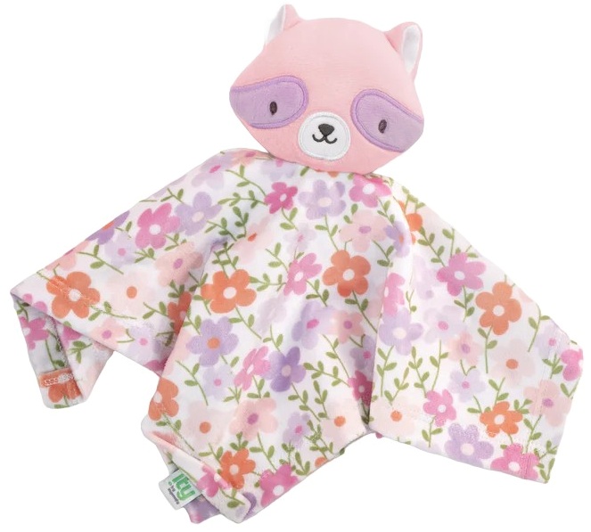 Batistă moale pentru îmbrățișat Ingenuity - Cozy Lovey, Raccoon Deni