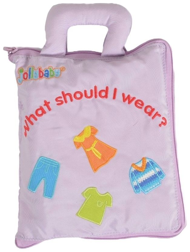 Geantă tip carte moale Jollybaby - What Should I Wear
