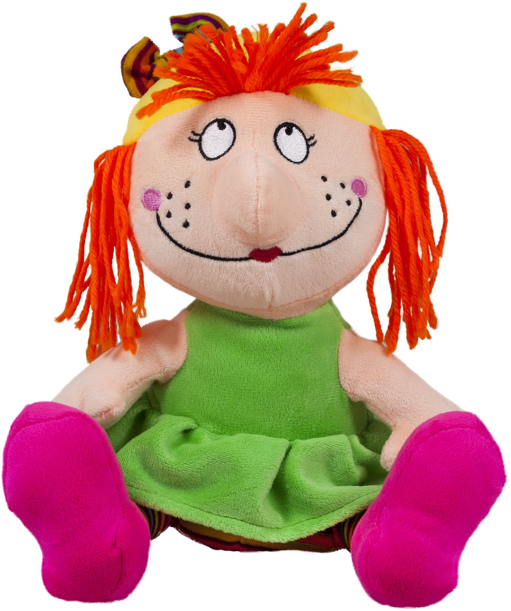 Amek Toys - Păpușă cu rochie verde, 24 cm