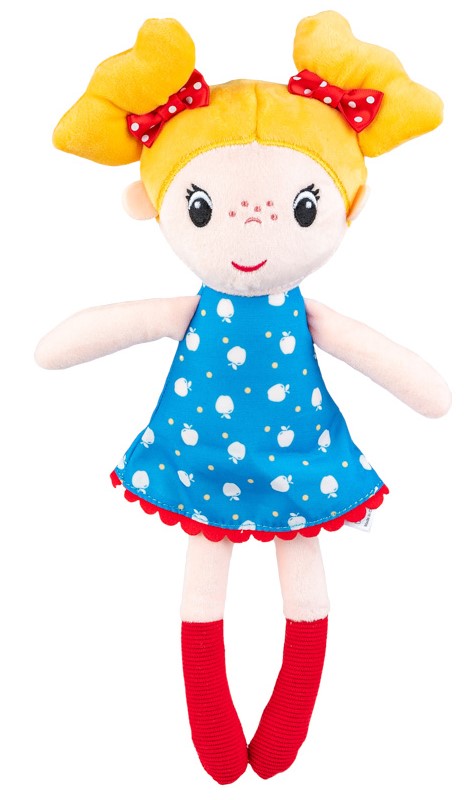 Păpușă moale Bali Bazoo - Lidka, 30 cm