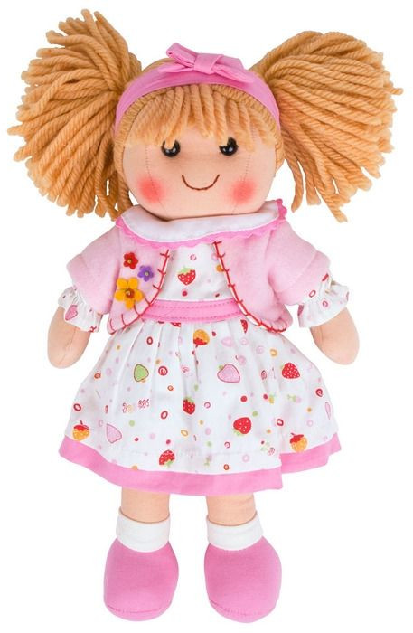 Păpușă moale Bigjigs – Kelly, 34 cm