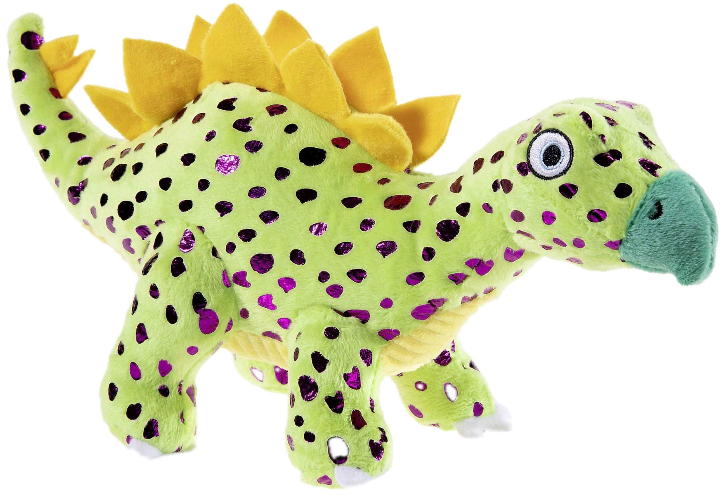 Jucărie moale de pluș Heunec Playclub - Stegosaurus, 29 cm
