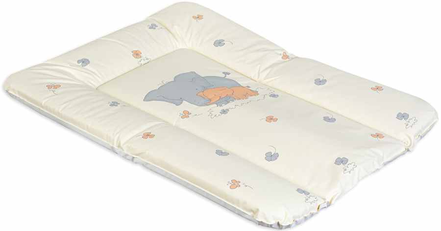 Salteluță moale de înfășat Lorelli - Bej, elefanti, 50 х 70 cm