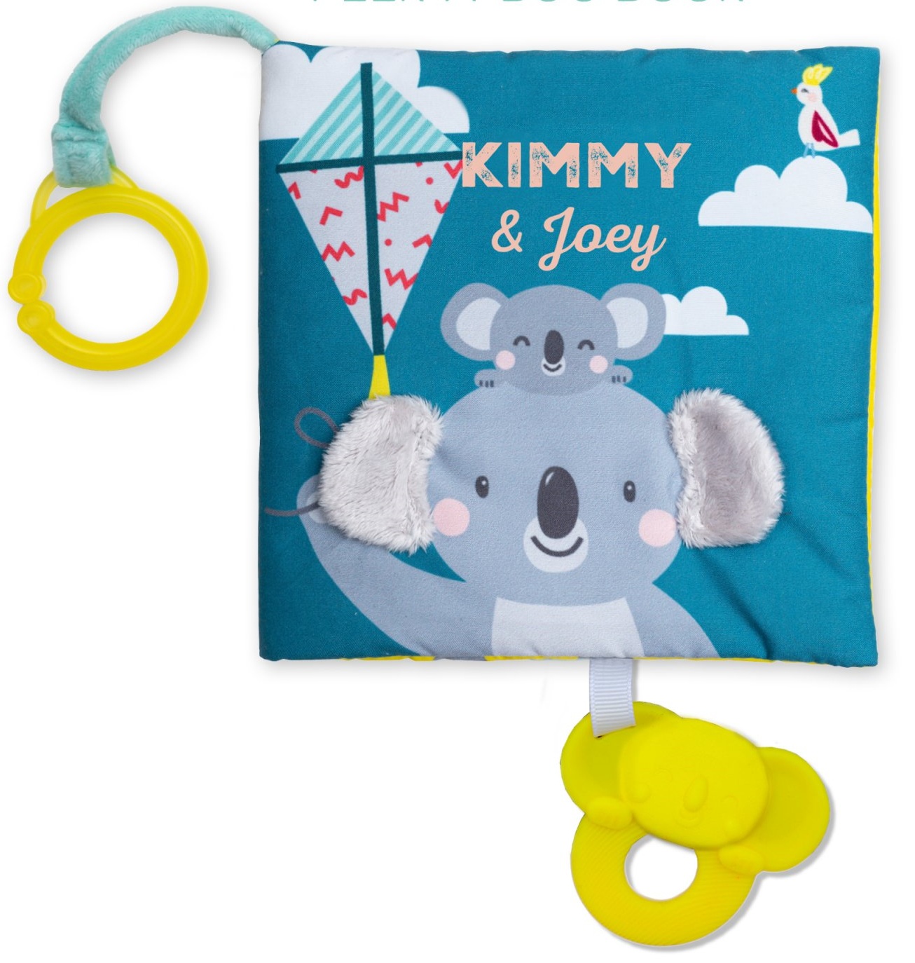 Cartea cu atingere moale Taf Toys - Unde este Joy