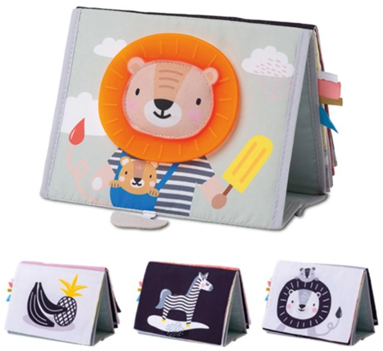 Cartea soft touch Taf Toys - Savannah