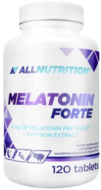 Melatonin Forte, 120 tablete, AllNutrition