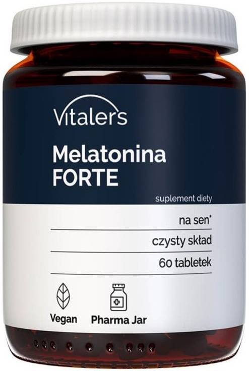Melatonin Forte, 60 tablete, Vitaler's