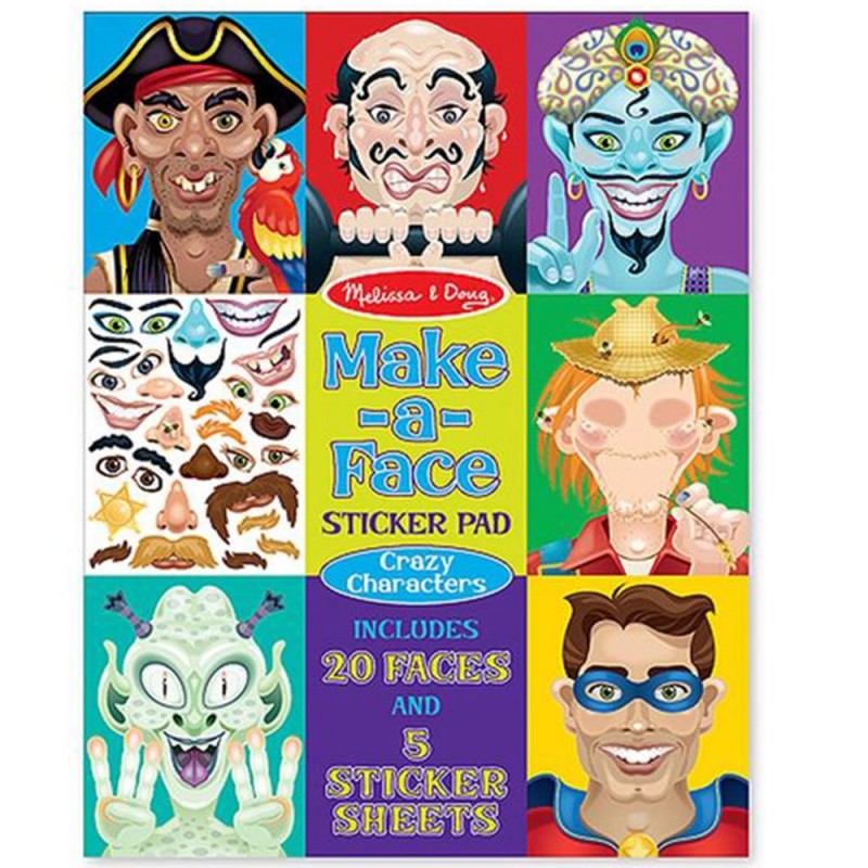 Creează personaje nebunești Melissa & Doug
