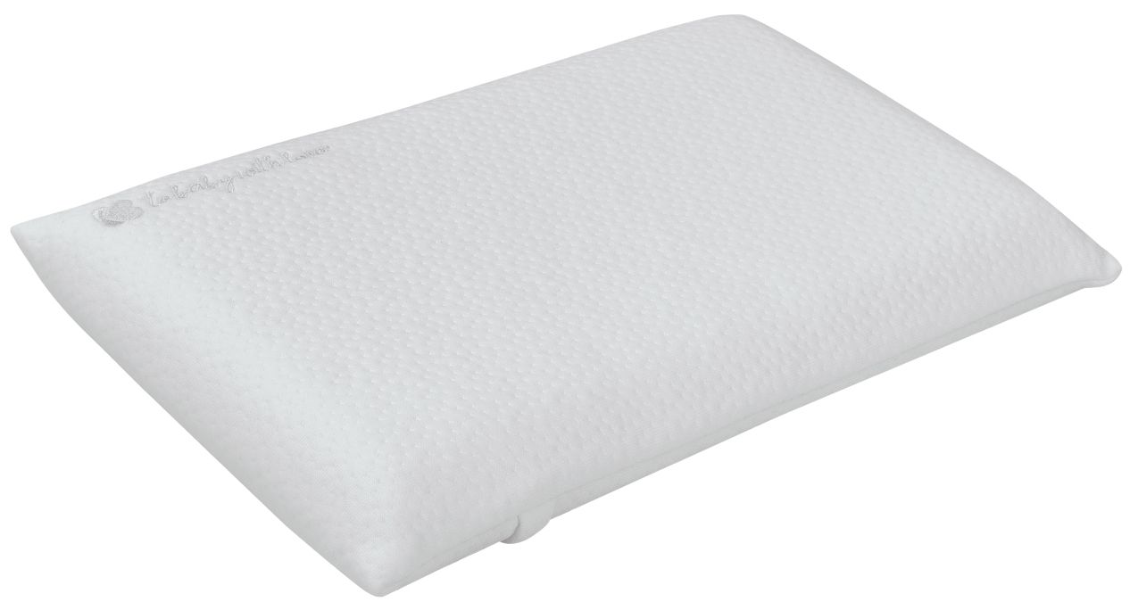 Pernă din spumă cu memorie ventilată KikkaBoo - Airknit, gri