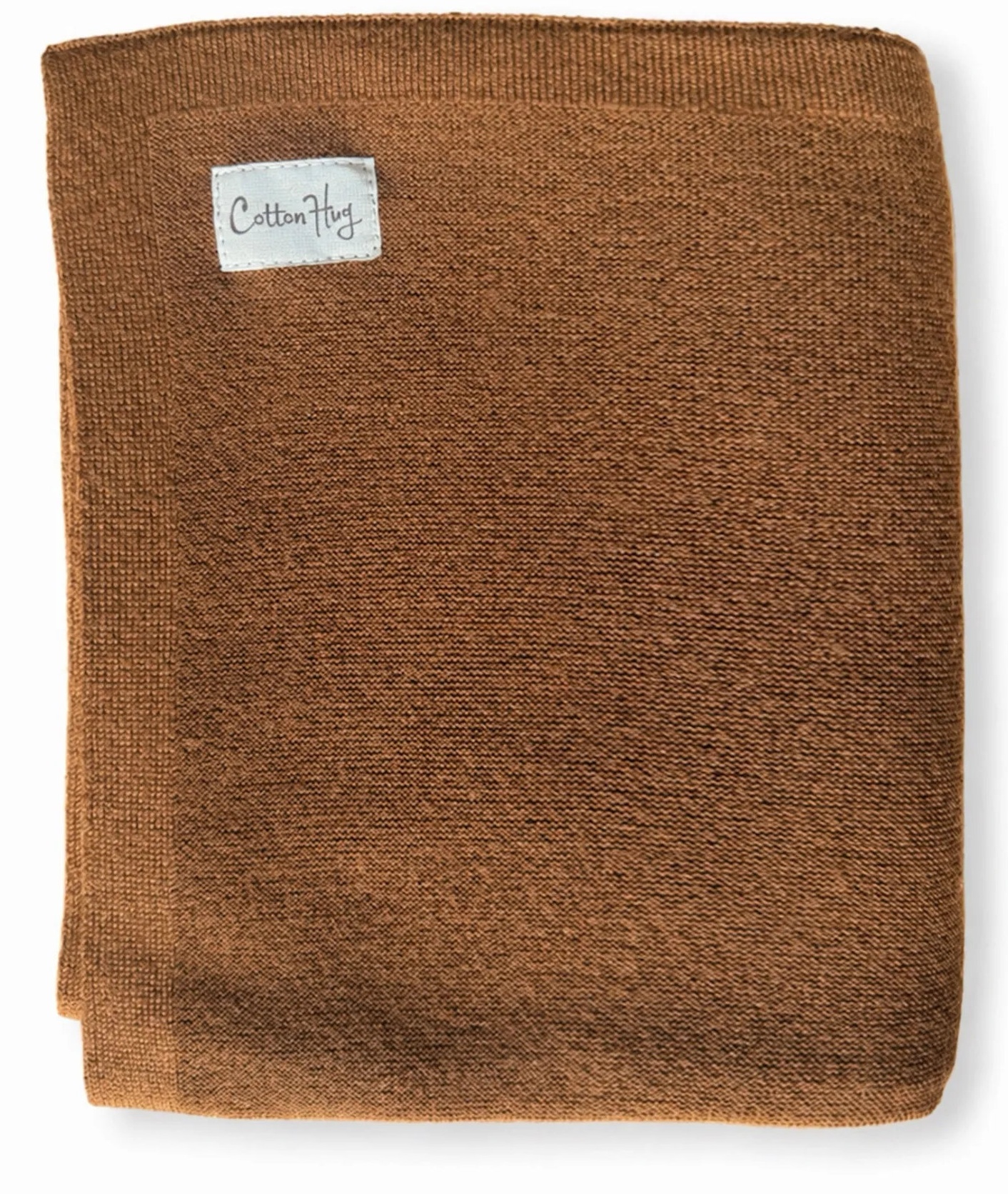 Pătură Merino  Cotton Hug - 80 х 100 cm, ciocolată