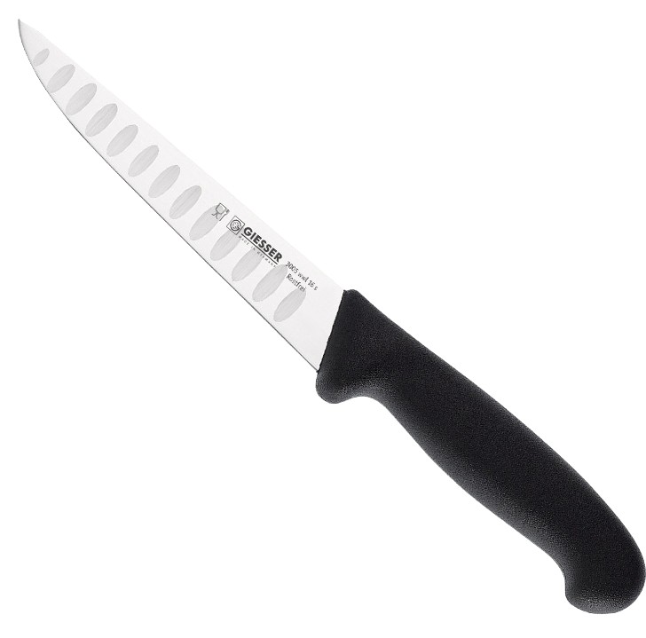 Cuțit de măcelar cu lamă dreaptă și tare Giesser - 16 cm