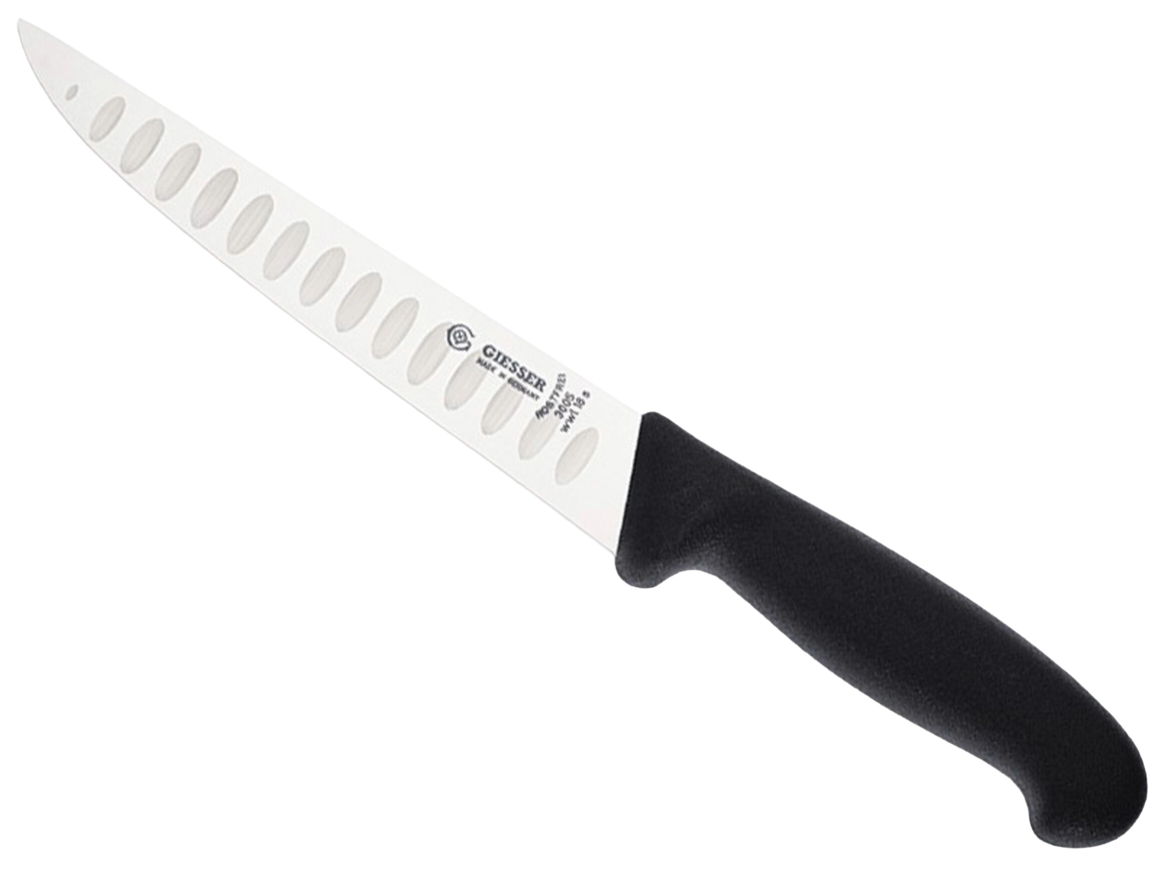 Cuțit de măcelar cu lamă dreaptă și tare Giesser - 18 cm