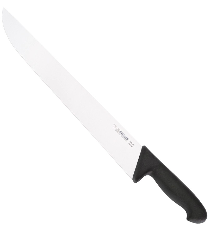 Cuțit de măcelar cu lamă dreaptă și îngustă  Giesser - 36 cm